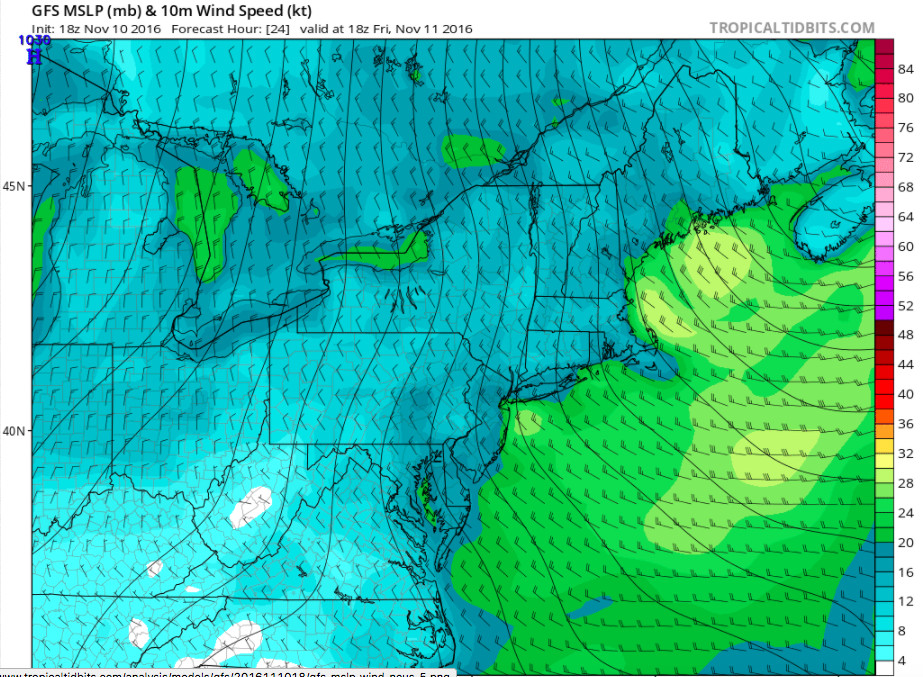 Hold onto your hat tomorrow afternoon! Strong winds at 2pm.