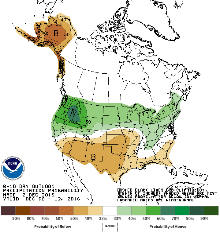 6-10 day precipitation outlook